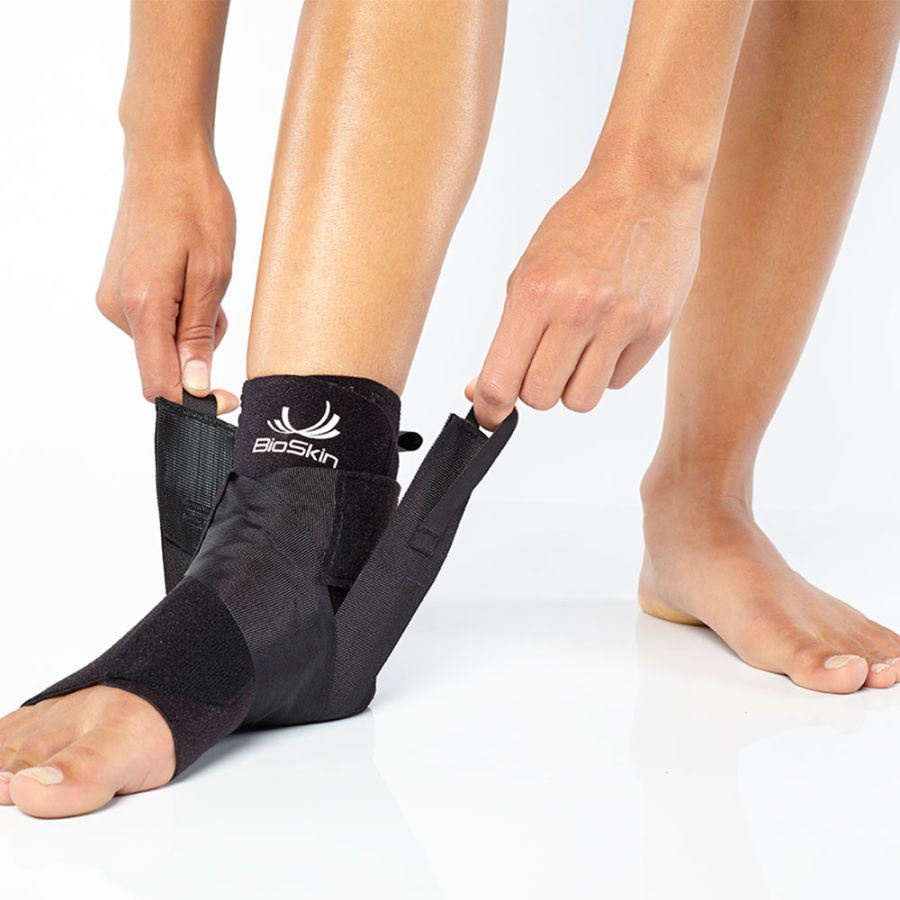 BioSkin Premium Ankle Compression Brace Wraparound