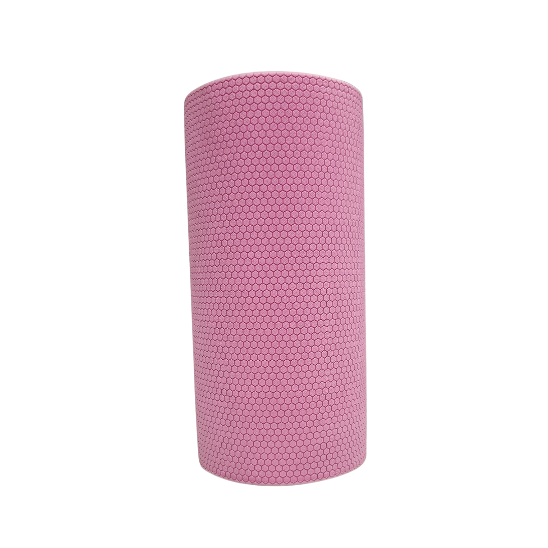 FOAM ROLLER SHORT ROUND PINK 30CM