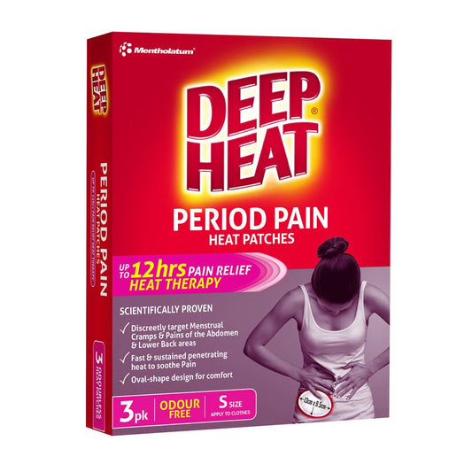 Deep Heat Period Pain Heat Patches