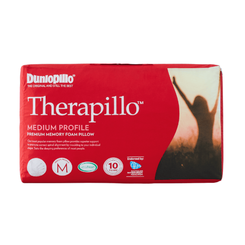 Therapillo Memory Foam Medium Profile & Firm Feel Pillow