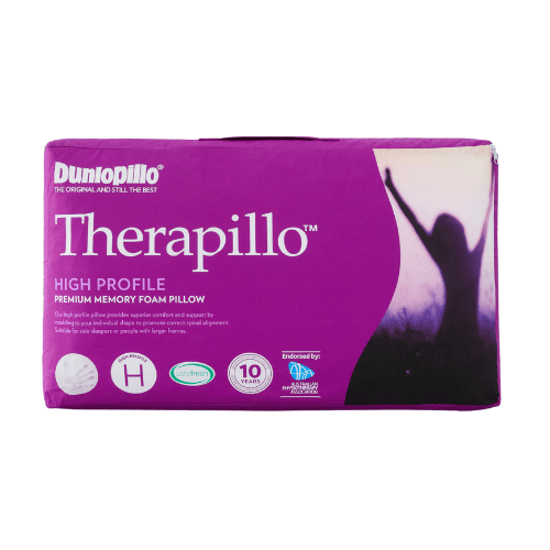 Therapillo Memory Foam High Profile & Firm Feel Pillow