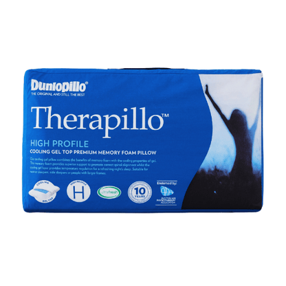 Therapillo Cooling Gel Top Memory Foam High Profile & Firm Feel Pillow
