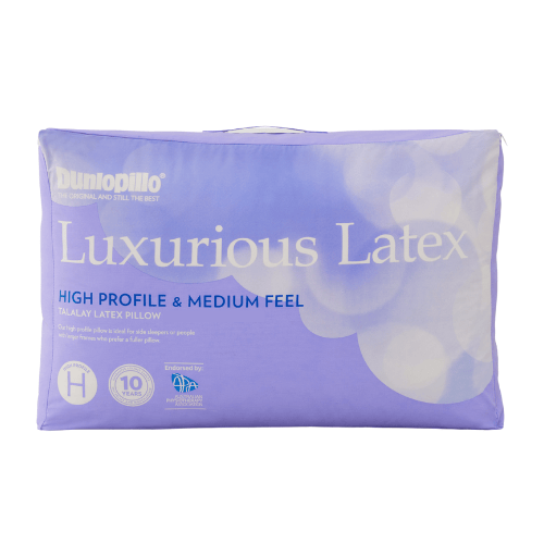Dunlopillo Luxurious Latex - High Profile & Medium Feel